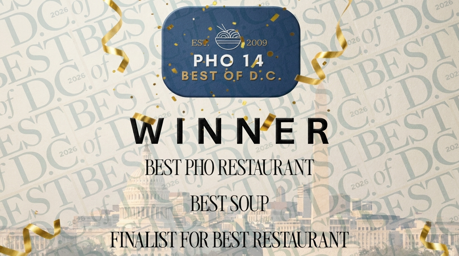 Best of D.C. 2026