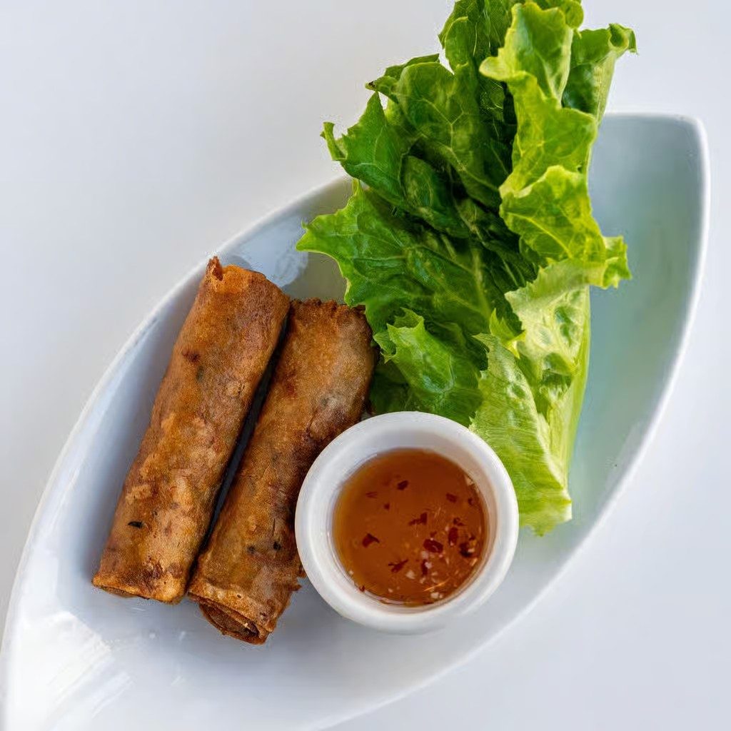 Fried Vegetarian Egg Rolls / Chả Giò Chay.