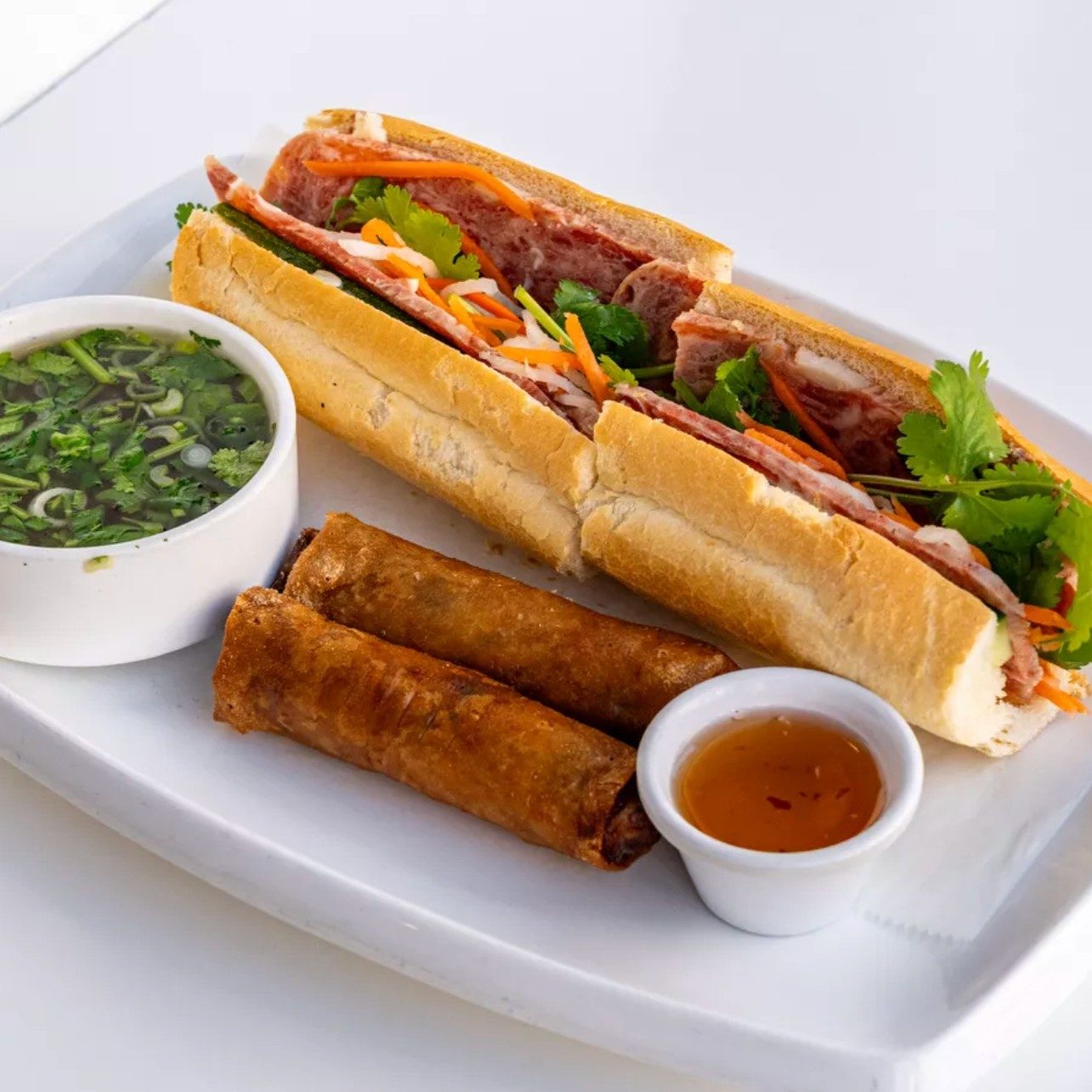 Fried Eggs / Trứng Chiên Sandwich Platter.