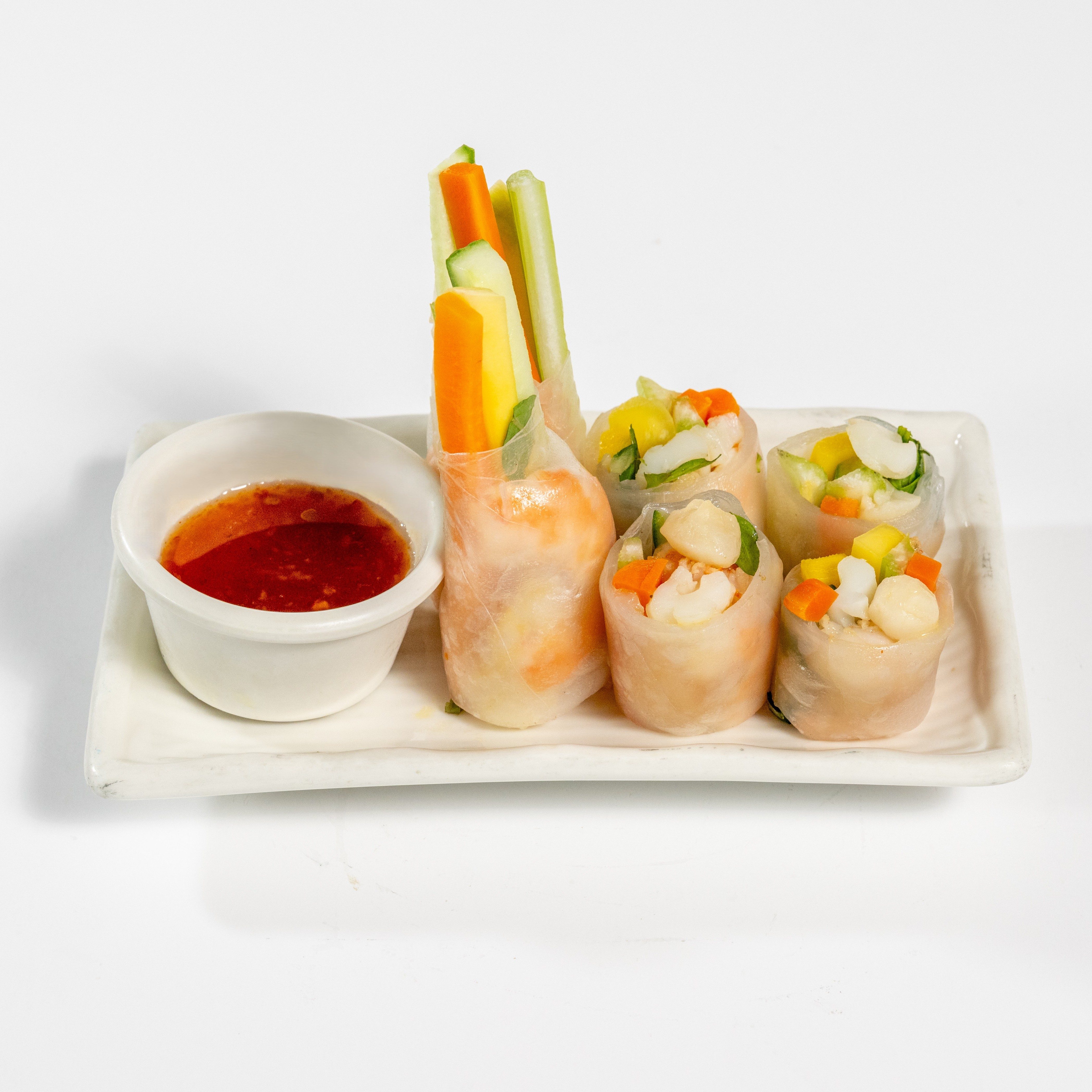 Seafood Garden Roll.